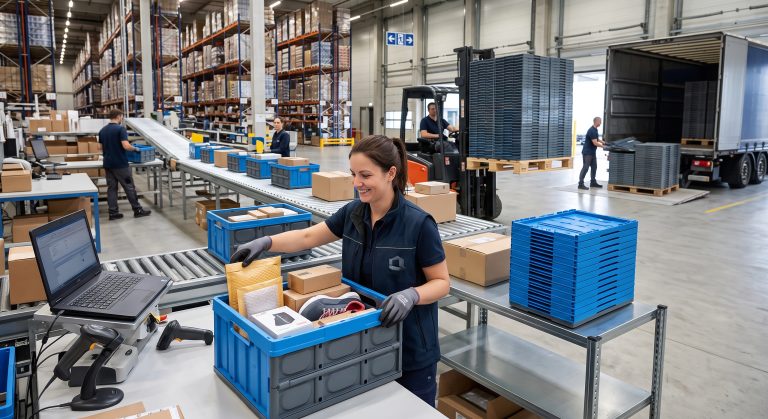 Katlanabilir Plastik Kasalar Neden E-Ticaret Firmalarının Tercihi
